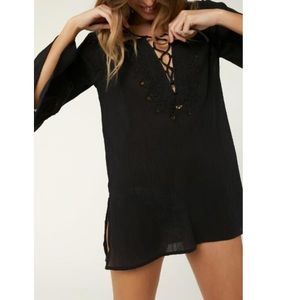 Brand new Salt Water Solids Long-Sleeve Dress Cover-Up